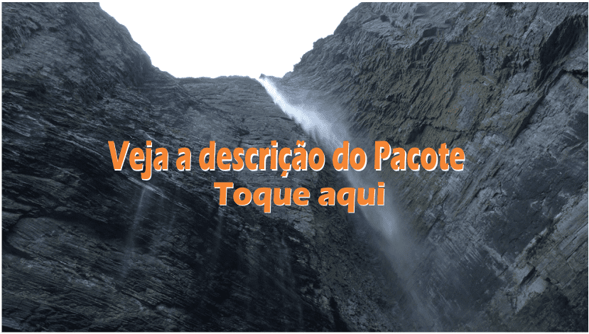 cachoeira da fumaca por baixo